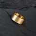 Men's Jewelry 10mm Wide Simple Flat Inside And Outside Matte Brushed Titanium Steel Ring Retro Silver Men's Trendy Hip Hop Ring Bracelet_ipsvogv.com