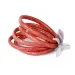 Charm Bracelets 5Pcs Bohemia Glitter Jelly Bangle Bracelet Set Bowtie PU Leather Hoop 45BC_ipsvogv.com