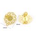 New Hollow Stainless Steel Vacuum Earrings, Anti Allergy DIY Jewelry, Handmade Accessories, Earrings_ipsvogv.com