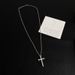 Titanium Steel Cross Necklace Versatile Hip Hop Men's Pendant Punk ins Sweater Chain Non fading Accessories Women's_ipsvogv.com