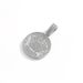 New Creative Round Shield Pattern Hip Hop Trendy Men's Pendant Necklace_ipsvogv.com