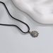 Personalized Leather Rope Sun Smiling Face Pendant Necklace Accessories_ipsvogv.com