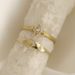 Sanjieins Internet Celebrity Simple And Fashionable Gold Ring Creative Classic Zircon Women's Jewelry_ipsvogv.com