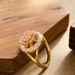 Internet Celebrity Exquisite Fashionable Drip Oil Three-dimensional Rotating Rose For Women, With A Light Luxury_ipsvogv.com