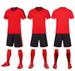 Men's Clothing suits men's professional competition training team uniforms printed breathable football clothes sportswear short sleeves_ipsvogv.com