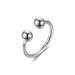 Fashionable Hip-hop Style Opening Titanium Steel For Women's Personalized Ankle Joint Ring Jewelry_ipsvogv.com