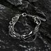 Titanium Steel Black Zircon Couple Bracelet Female Summer Ins Cold Style Hip Hop Trendy Cool Niche Design Hand Jewelry_ipsvogv.com