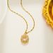 Exquisite Elliptical Crystal Zircon With Jewelry And New Style Micro Setting Pendant Necklace_ipsvogv.com