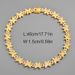Women’s Jewelry Set Fashion Butterfly Diamond Cuban Chain Bulingbuling Trendy Luxury Necklace Sweater Chain Exclusive_ipsvogv.com