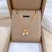 Full Body 【 Titanium Steel 】 Singing Notes Are Extremely Simple. Real Gold Necklace In The Wind Furnace. Female Ins Net 【 】 Simple. Furnace._ipsvogv.com
