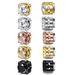Stainless Steel Men's And Women's Magnetic Stud Earrings Non-perforated Zircon Magnetic Ear Clip_ipsvogv.com
