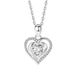 Women’s Jewelry Set Fashion jewelry Valentine's Day Christmas gift necklace earrings eternal flower gift box jewelry box hot sale_ipsvogv.com