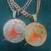 Alloy Full Diamond Jewelry Cute Enamel DIY Hip Hop Color Retention Necklace Pendant Accessories For Women_ipsvogv.com
