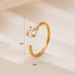 Simplicity, luxury, fashion, inlaid studs, personalized punching, niche love design, rings, versatile nose accessories_ipsvogv.com