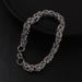 Men's Creative 7mm Braided Titanium Steel Bracelet Bold Handmade Fashion Lantern Chain_ipsvogv.com