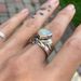 Sanjie Alloy Inlaid Geometric Punk Instagram Women's Creative Versatile Painting Gold Ring_ipsvogv.com