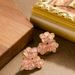 Silver Needle Korean Version Sweet And Exquisite Small Fresh Enamel Drip Glaze Osmanthus Flower For Female Niche Design_ipsvogv.com