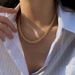 Personalized Necklace Stainless Steel Fried Dough Twists Chain DIY Chain Plain Chain Fashion Hip-hop Neck Chain_ipsvogv.com