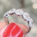 Cao Shi's Simple Five Circle Korean Version Round Zircon Ring Women's Yiwu Small Jewelry_ipsvogv.com