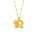 Store Same Style Gilded Ribbon Pendant Vietnam Sand Design Sense Ancient Gold Five-Pointed Star Necklace_ipsvogv.com