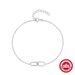 Women's Jewelry 925 Sterling Silver Cross Double Buckle Zircon Inlaid Daily Wear Bracelet Female Niche Design Bracelet_ipsvogv.com