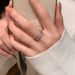 2024 New Exquisite Niche Design Double-layer Super Sparkling Zircon Ring, Cool Wind Internet Celebrity, Same Fashionable_ipsvogv.com