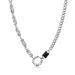 Jewelry titanium steel necklace accessories men's versatile high end hip hop new stainless steel men's necklace_ipsvogv.com