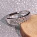 Cao Shi's Best-selling Index Finger Ring Features Double-layer Misaligned Design With Micro Inlaid Simulation Ring,_ipsvogv.com