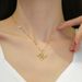 】 Love 【 Angel Light Luxury Banquet Necklace Female Internet Celebrity Versatile Clavicle Titanium Steel Chain 【 】_ipsvogv.com