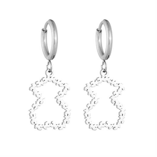 304 Stainless Steel Earrings New Hollow Women's Design Stainless Steel Earrings Jewelry_ipsvogv.com
