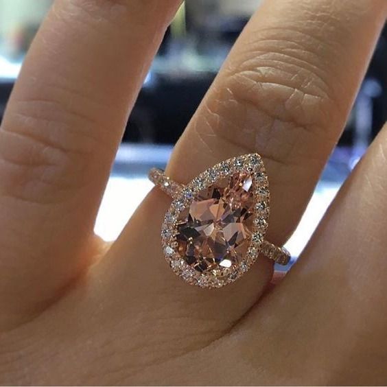 Sanjie 2024 New Accessories Women's Jewelry Birthday Gift Champagne Diamond Ring_ipsvogv.com