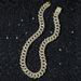 New Personalized Men's 15mm Wide Diamond Three Row Hip Hop Style Heavy Industry Chain Necklace_ipsvogv.com