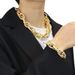 Jewelry Simple Handmade Chain Necklace Versatile Metal Mirror Mixed Bracelet_ipsvogv.com