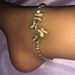 Fashion simple diamond butterfly Anklet innovation combined with hip hop rhinestone Anklet jewelry Anklet_ipsvogv.com