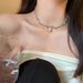 Zircon Crystal ! Love Light Luxury Niche End Cold Wind Necklace Clavicle Chain 2022 New High School Student_ipsvogv.com