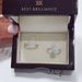 Sanjie Waterdrop Zircon Electroplated White Gold Women's Wedding Ring_ipsvogv.com