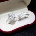 Unisex Jewelry Fashion Princess Ring Diamond Zircon Ring_ipsvogv.com