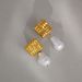Electroplated Titanium Steel Retro Square Embossed Baroque Pearl Earrings_ipsvogv.com