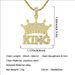 Full Diamond Crown Letter King Pendant Accessories Hanger Hip Hop Rap Street Dance Cool Necklace Jewelry_ipsvogv.com