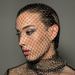 Rhinestone fishing net headscarf fashion trend holiday carnival diamond mask performance hat_ipsvogv.com