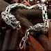 New Hot-Selling Men's Double-Headed Bone Gothic Style Punk Dragon Head Bracelet_ipsvogv.com