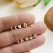 Women’s Jewelry Set Fashion Stainless Steel Piercing Single Ear Niche Versatile Zircon Ear Bone Nail Straight Rod Screw Ear Jewelry_ipsvogv.com