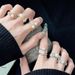 open Niche Unique Sparkling Zircon With Design, Sweet And Elegant Temperat, High-end Feel, Daily Matching Ring For Design, Temperat, Feel,_ipsvogv.com