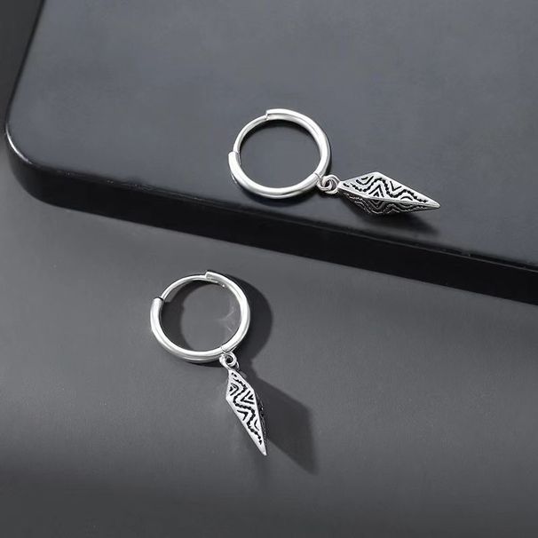 Earrings For Men Simple, Trendy, Personalized. Style Is Handsome Ruffian, With A Single Niche. Men's High-end, Men's And_ipsvogv.com
