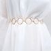 Jewelry Simple Geometric Circular Body Female Personality Cold Style Metal Waist Chain_ipsvogv.com