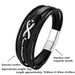 Multi layer woven leather 8-shaped stainless magnetic buckle handcrafted hot selling titanium steel bracelet_ipsvogv.com