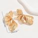 Minimalist Style Leaf Earrings Fashion Design Metal Flower Ear Jewelry_ipsvogv.com