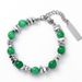 The Latest Batch Of Design Cat's Eye Stone Bracelets Spliced With INS Trendy Hand Accessories Titanium Steel Obsidian Men's And Women's Bracelets_ipsvogv.com