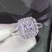 Sanjie's New Classic Women's Micro Inlaid Zircon Wedding Ring Jewelry_ipsvogv.com