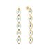 Retro Geometric Earrings For Women Square Pendant Zircon Diamond Earrings For Women Long Hollow Circle Pendant Earrings_ipsvogv.com
